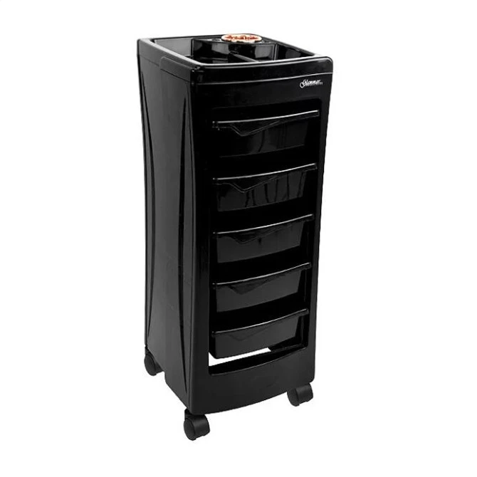GLAMMAR Stacey Basic Salon Trolley Black 3 GLAMMAR Stacey Basic Salon Trolley Black