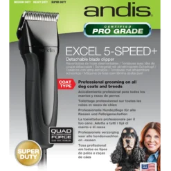 Andis Excel 5 Speed Clipper 10 Andis Excel 5 Speed Clipper -Wahl Shop AN 65435 3