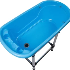 Small Portable Bath Tub For Dogs And Cats (Blue) -Wahl Shop CZ H115B 4