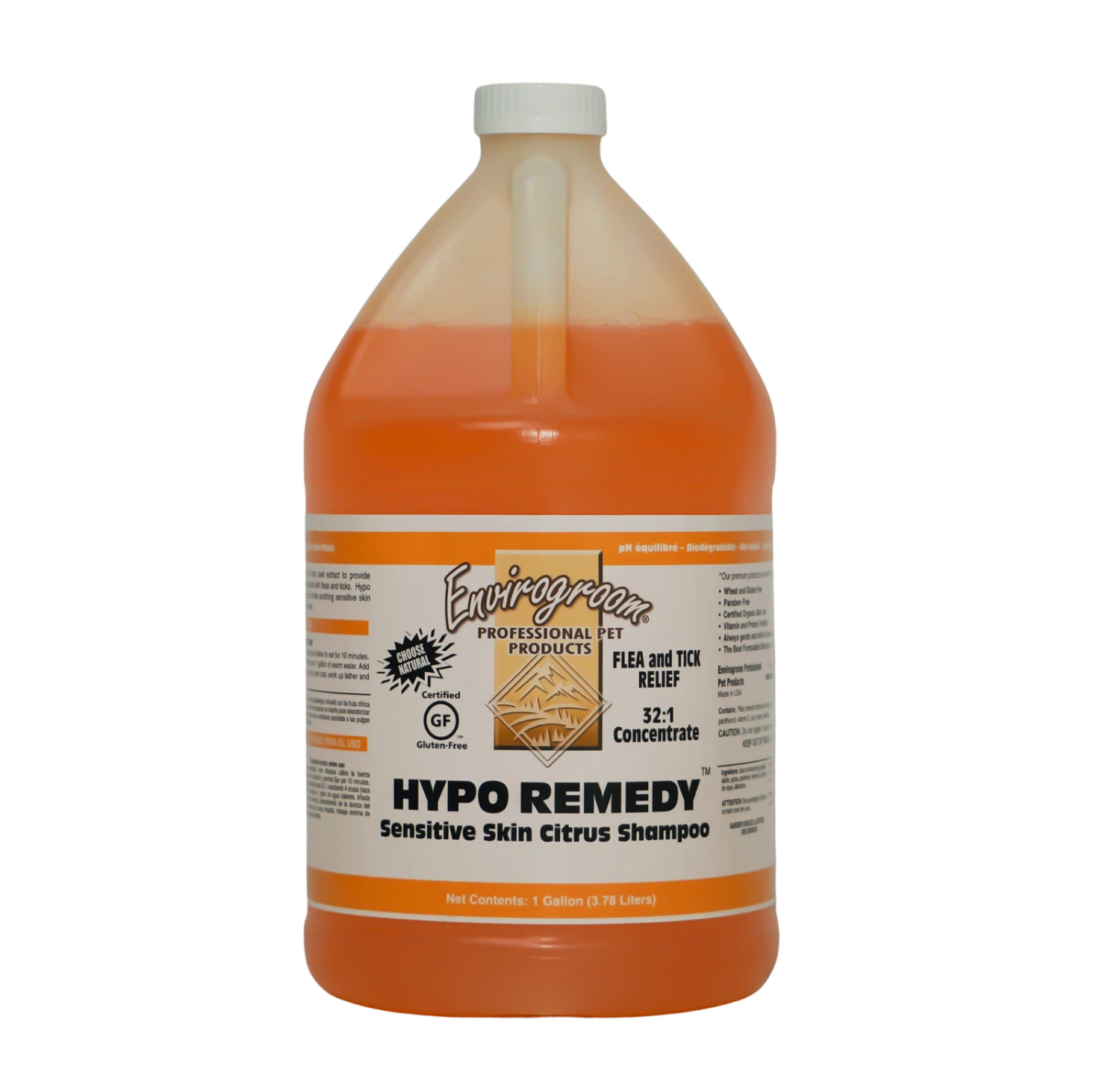 Envirogroom Hypo Remedy Sensitive Skin Citrus Shampoo 1 Gallon 3 Envirogroom Hypo Remedy Sensitive Skin Citrus Shampoo 1 Gallon