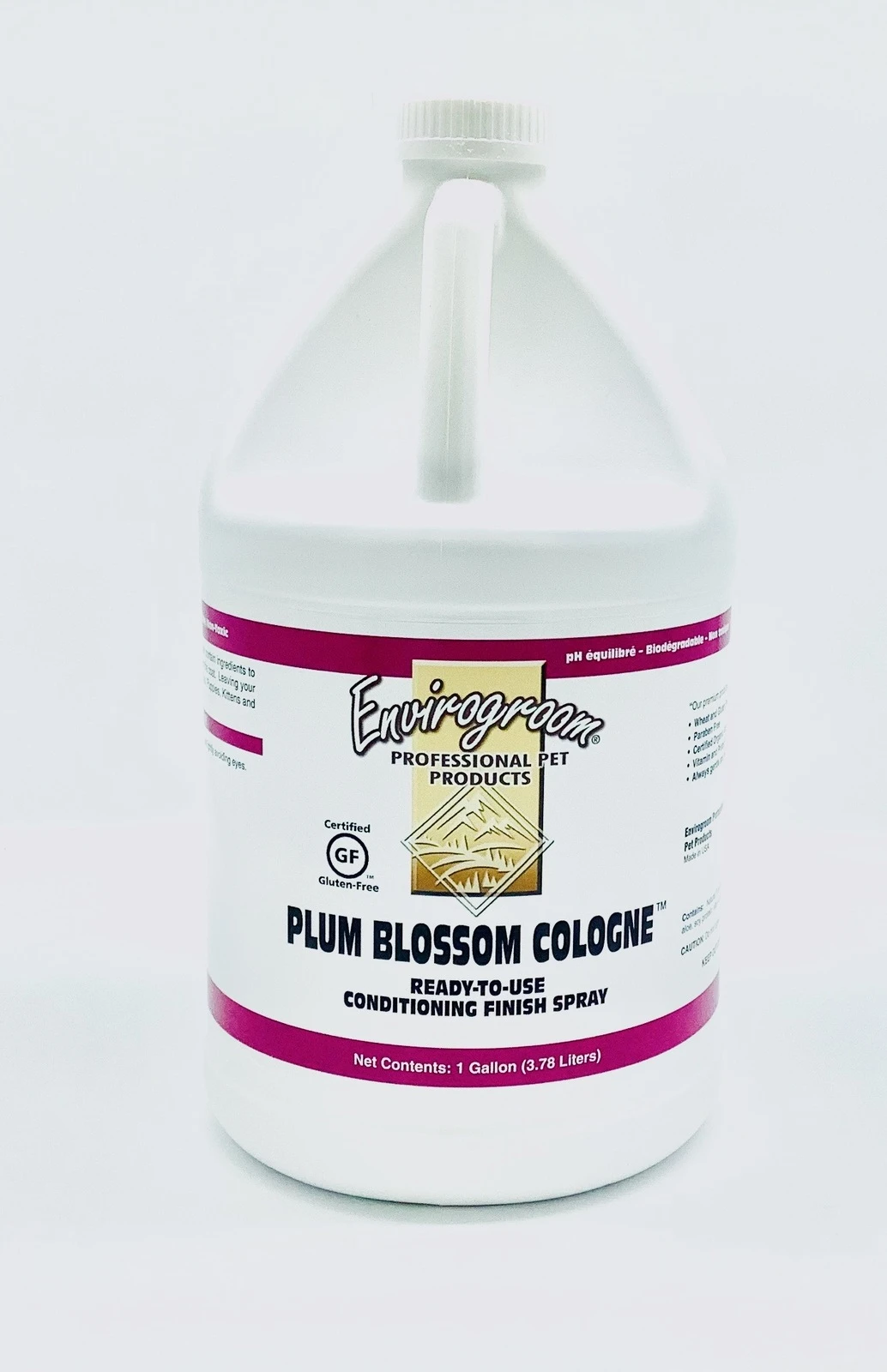 Envirogroom Plum Blossom Cologne RTU Conditioning Finish Spray 1 Gallon 3 Envirogroom Plum Blossom Cologne RTU Conditioning Finish Spray 1 Gallon