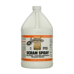 Envirogroom Scram Spray Itch Relief Pesticide Alternative 1 Gallon