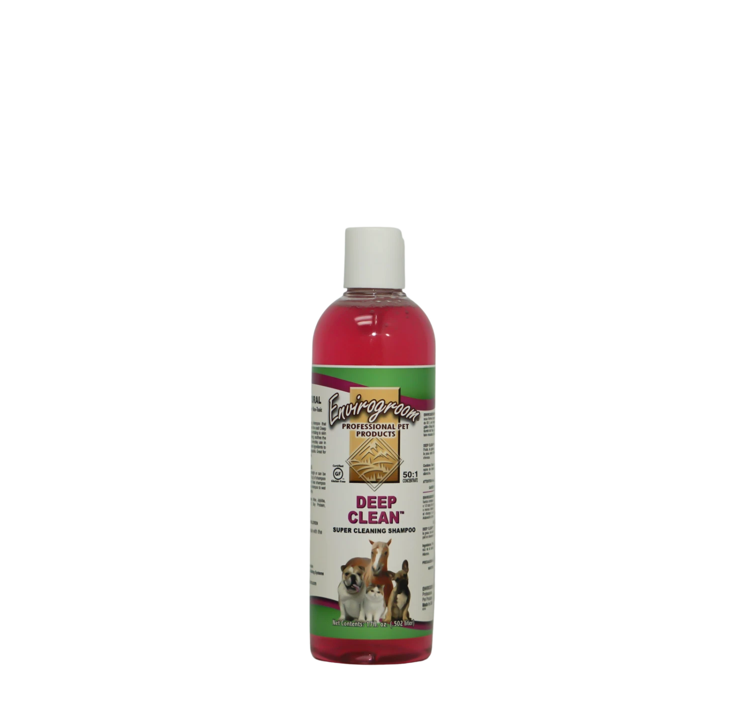 Envirogroom Deep Clean Super Degreasing Shampoo 17oz 3 Envirogroom Deep Clean Super Degreasing Shampoo 17oz