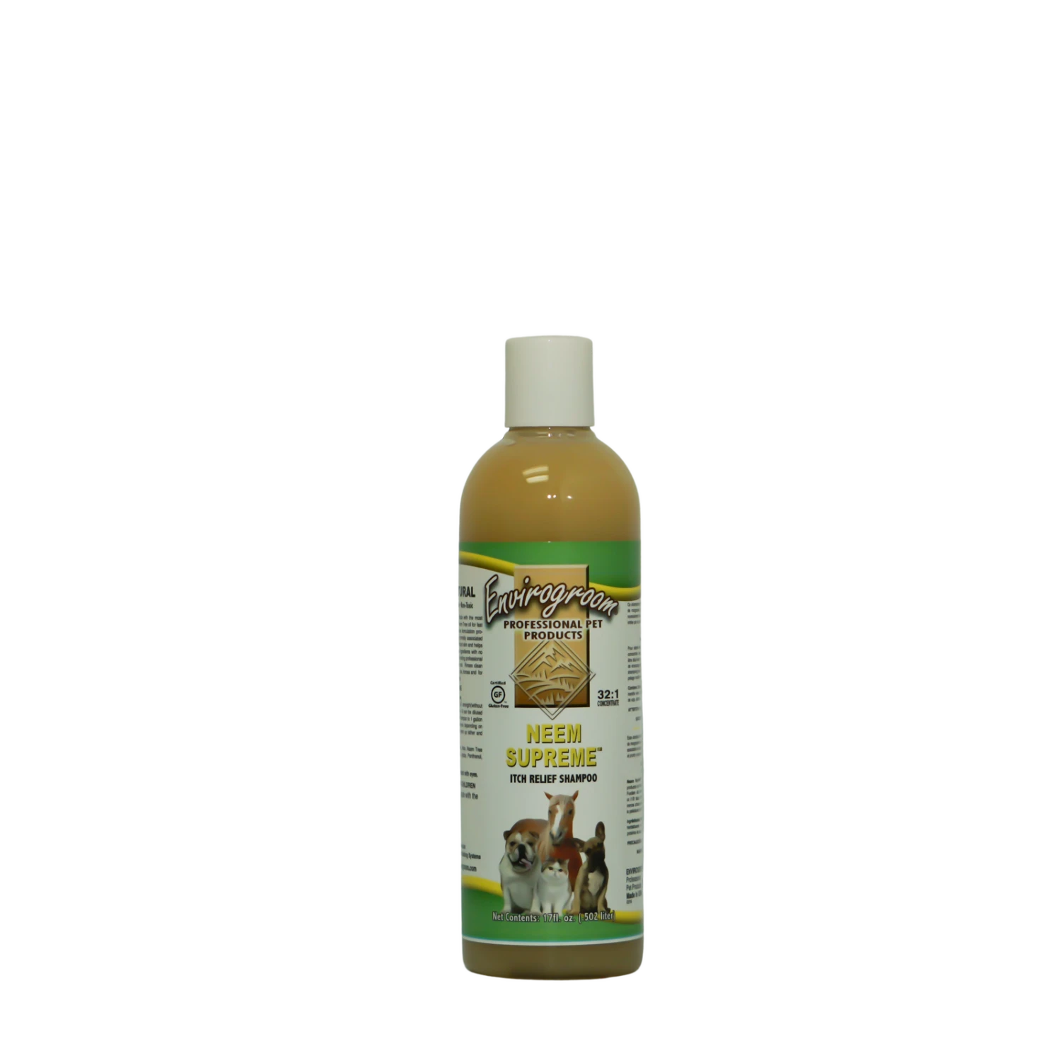 Envirogroom Neem Supreme Itch Relief Pesticide Alternative Shampoo 17oz 3 Envirogroom Neem Supreme Itch Relief Pesticide Alternative Shampoo 17oz