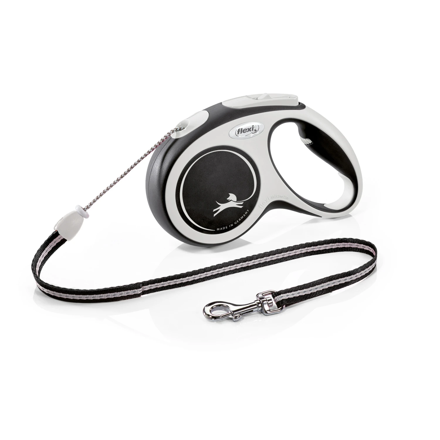 Flexi Comfort Cord For Dogs Retractable Lead Black Medium 5m 3 Flexi Comfort Cord For Dogs Retractable Lead Black Medium 5m