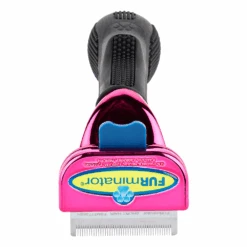 Furminator DeShedding Tool - Small Cat Short Hair Metallic [Pink] -Wahl Shop FU 01223 3