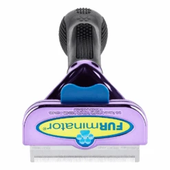 Furminator DeShedding Tool - Large Cat Short Hair Metallic [Purple] -Wahl Shop FU 01225 3