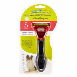 Furminator DeShedding Tool - Small Dog Long Hair Metallic [Red] -Wahl Shop FU 02514 1