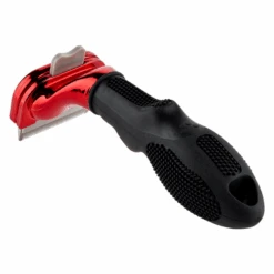 Furminator DeShedding Tool - Small Dog Long Hair Metallic [Red] -Wahl Shop FU 02514 4