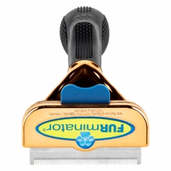 Furminator DeShedding Tool - Medium Dog Short Hair Metalic [Rose Gold] -Wahl Shop FU 02515 3