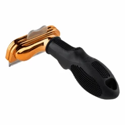 Furminator DeShedding Tool - Medium Dog Long Hair Metalic [Rose Gold] -Wahl Shop FU 02516 4