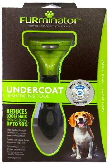 Furminator Undercoat DeShedding Tool - Small Dog Short Hair 3 Furminator Undercoat DeShedding Tool - Small Dog Short Hair