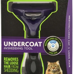 Furminator Undercoat DeShedding Tool - Medium Cat Long Hair