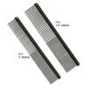 Anti-Static Etched Back Finishing Comb 7.5", Fine / Coarse, 1" Teeth -Wahl Shop GM 090B EB