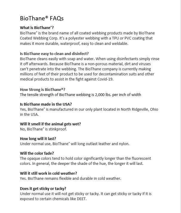 GroomTech Biothane Grooming Loops With Ring 18" X 3/8" - Teal 6 GroomTech Biothane Grooming Loops With Ring 18" X 3/8" - Teal - Image 4