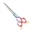 Groomtech Hummingbird Asian Fusion Straight Shears 6.5" [Blue Purple Red] -Wahl Shop GT HU265SY