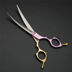 Groomtech Ninja Xtreme Asian Fusion Shear Curved 6.5" [Purple Gold] -Wahl Shop GT NI2365CY 2