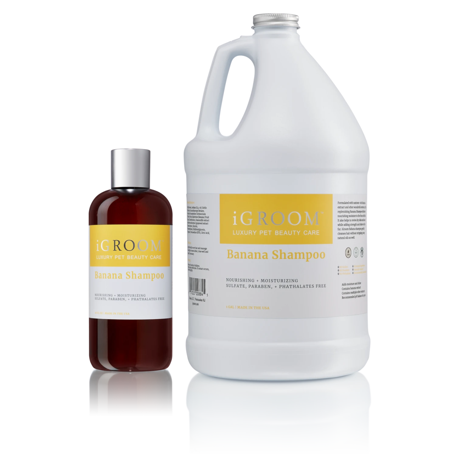 IGroom Banana Shampoo 1 Gallon (3.8L) 4 IGroom Banana Shampoo 1 Gallon (3.8L) - Image 2