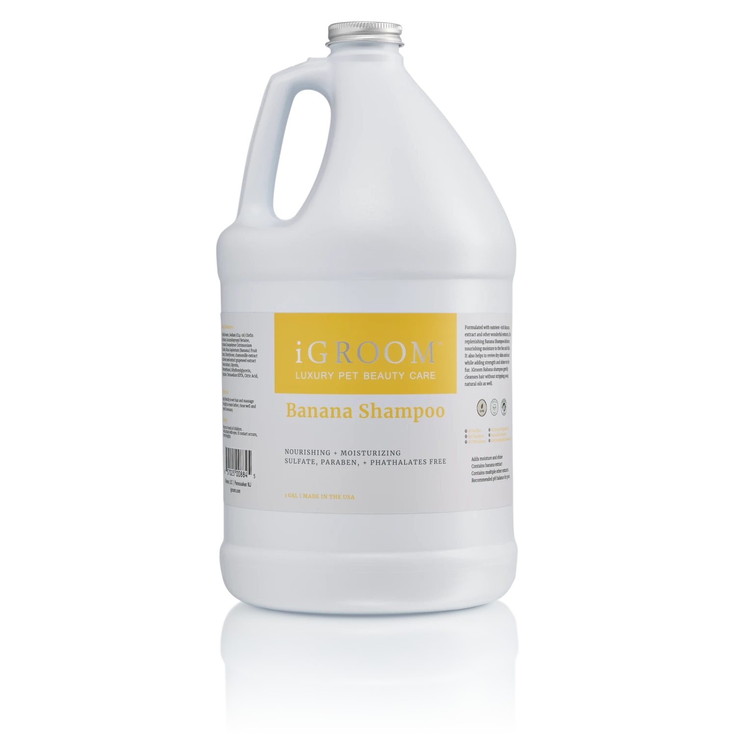 IGroom Banana Shampoo 1 Gallon (3.8L) 3 IGroom Banana Shampoo 1 Gallon (3.8L)