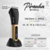 Joyzze Piranha D Series Clipper 2 Speed With 7F/5F/4F Blade [Gold] -Wahl Shop JY 99089