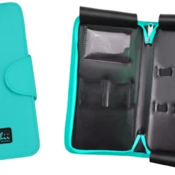 Kenchii Zippered L5Z Scissor Case For 5 Scissors 13 Kenchii Zippered L5Z Scissor Case For 5 Scissors -Wahl Shop KE SB01 3