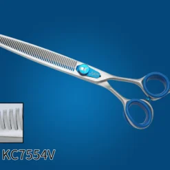KKO Japanese Scissors Thinner With 54 V Teeth 7.5"