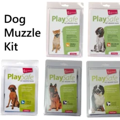 Yours Droolly 6pc Dog Muzzle Kit