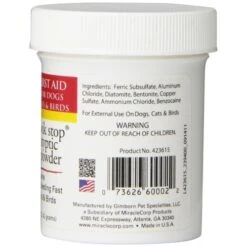 Kwik Stop Styptic Powder 1.5oz (42g) 8 Kwik Stop Styptic Powder 1.5oz (42g) -Wahl Shop MC 60002 2