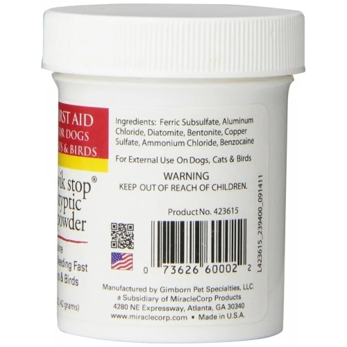 Kwik Stop Styptic Powder 1.5oz (42g) 5 Kwik Stop Styptic Powder 1.5oz (42g) - Image 3