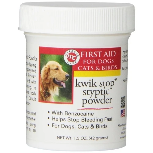 Kwik Stop Styptic Powder 1.5oz (42g) 3 Kwik Stop Styptic Powder 1.5oz (42g)