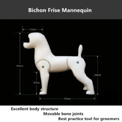 Mr. Jiang Bichon Frise Mannequin / Model Dog -Wahl Shop MJ BF01 2