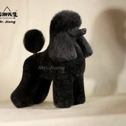 Mr. Jiang Poodle Lamb Clip Full Body Coat / Model Dog [Black] -Wahl Shop MJ PC02K 2