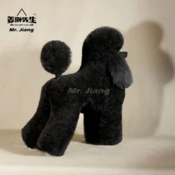 Mr. Jiang Poodle Lamb Clip Full Body Coat / Model Dog [Black] -Wahl Shop MJ PC02K 3