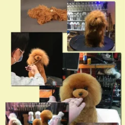 Mr. Jiang Teddy Bear Full Body Coat / Model Dog [Brown] -Wahl Shop MJ TB02B 6