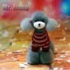 Mr. Jiang Teddy Bear Full Body Coat / Model Dog [Grey] -Wahl Shop MJ TB02G