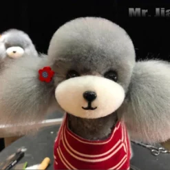 Mr. Jiang Teddy Bear Full Body Coat / Model Dog [Grey] -Wahl Shop MJ TB02G 4