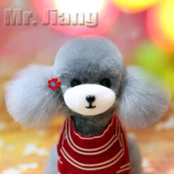 Mr. Jiang Teddy Bear Full Body Coat / Model Dog [Grey] -Wahl Shop MJ TB02G 6