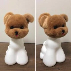 Mr. Jiang Teddy Bear Head Hair / Model Dog [Brown] -Wahl Shop MJ TB04B 2