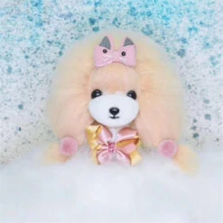 Mr. Jiang Teddy Bear Head Hair / Model Dog [Champagne] -Wahl Shop MJ TB04C 4