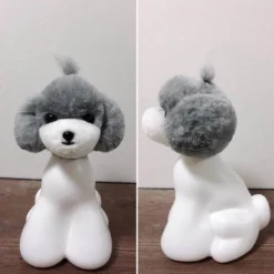 Mr. Jiang Teddy Bear Head Hair / Model Dog [Grey] -Wahl Shop MJ TB04G 2