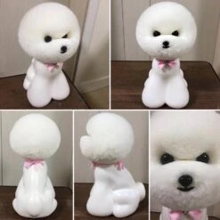 Mr. Jiang Teddy Bear Head Hair / Model Dog [White] -Wahl Shop MJ TB04W 2