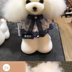 Mr. Jiang Teddy Bear Head Hair / Model Dog [White] -Wahl Shop MJ TB04W 4