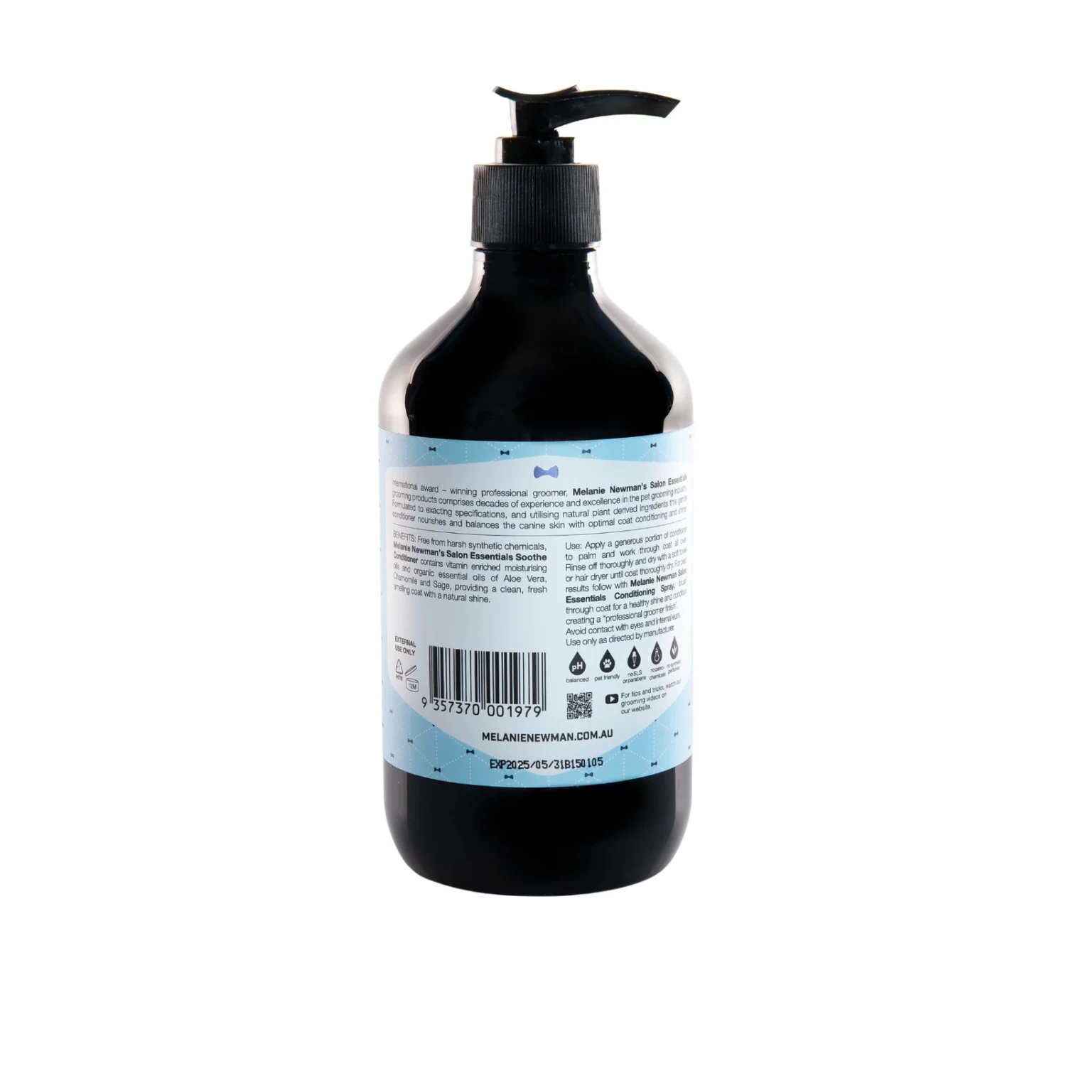 Melanie Newman Soothe Dog Conditioner 500ml 4 Melanie Newman Soothe Dog Conditioner 500ml - Image 2