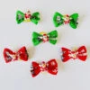 Ollie Tilly Christmas Dog Bows 50pcs, 108-01A 2 Ollie Tilly Christmas Dog Bows 50pcs, 108-01A -Wahl Shop OT 108 01A