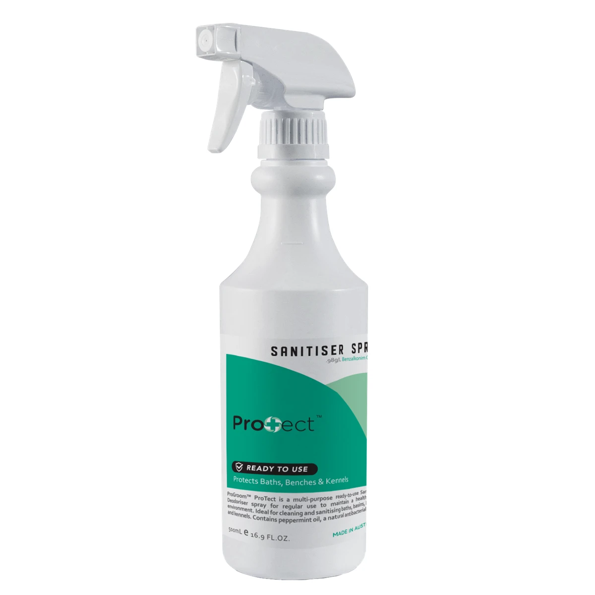 Progroom ProTect Sanitiser Spray 500ml Ready To Use 3 Progroom ProTect Sanitiser Spray 500ml Ready To Use