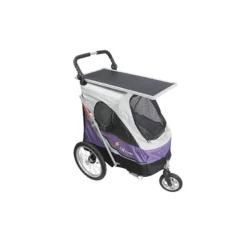 PETSTRO Safari Medium Pet Stroller [Purple] -Wahl Shop PS 702GX PR 4