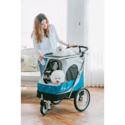 PETSTRO Safari Medium Pet Stroller [Purple] -Wahl Shop PS 702GX PR 5