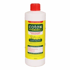 Cotex Hydrokill Flea & Tick Rinse Concentrate 500ml
