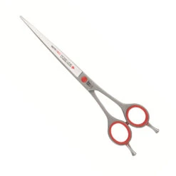 Roseline Scissors Double Rest Red Straight 7"