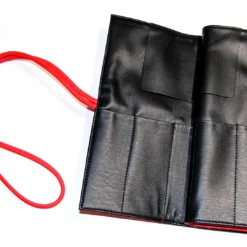 Roseline Scissors 7.5" Curved [82076] + 8.5" Straight [82085] + Red Wrapping Pouch [RM5] -Wahl Shop R Set20 5